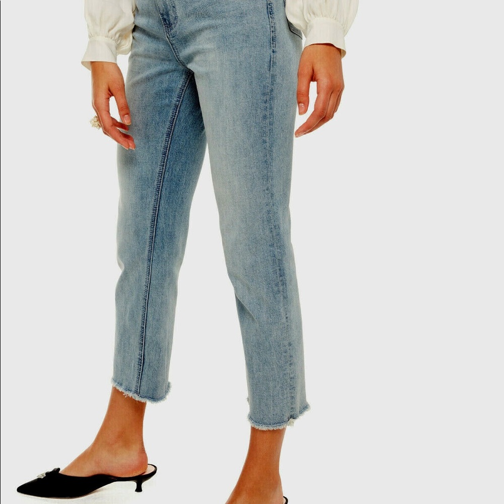 kate spade raw hem denim
